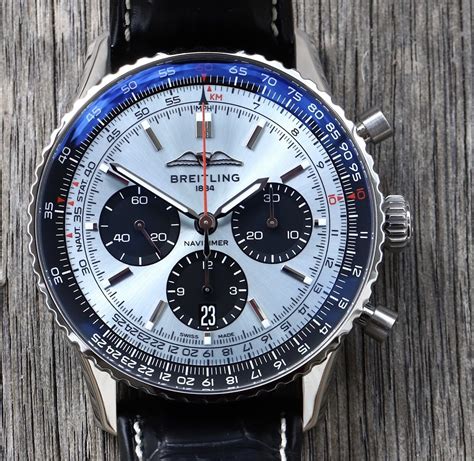 breitling ice blue dial